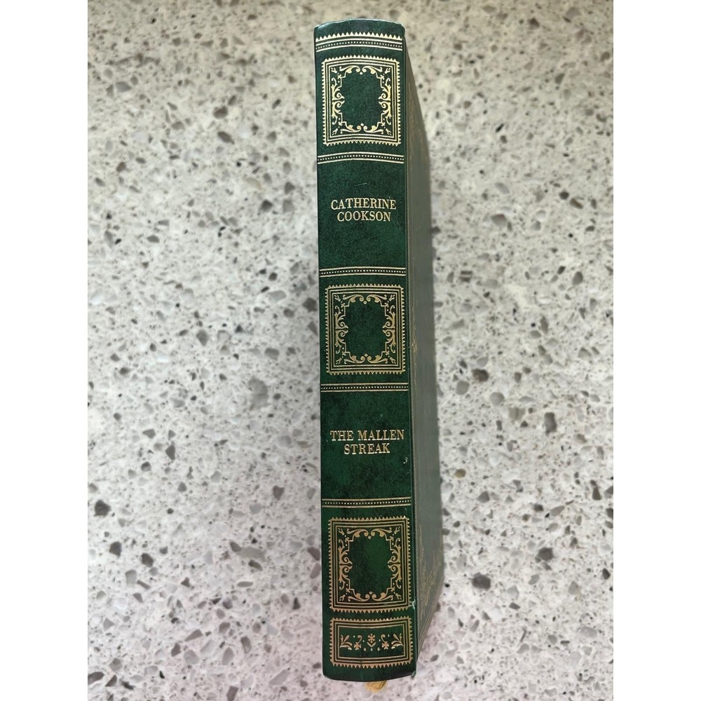 The Mallen Streak Catherine Cookson 1979 Edito-Service Green Gilt Hardcover Book